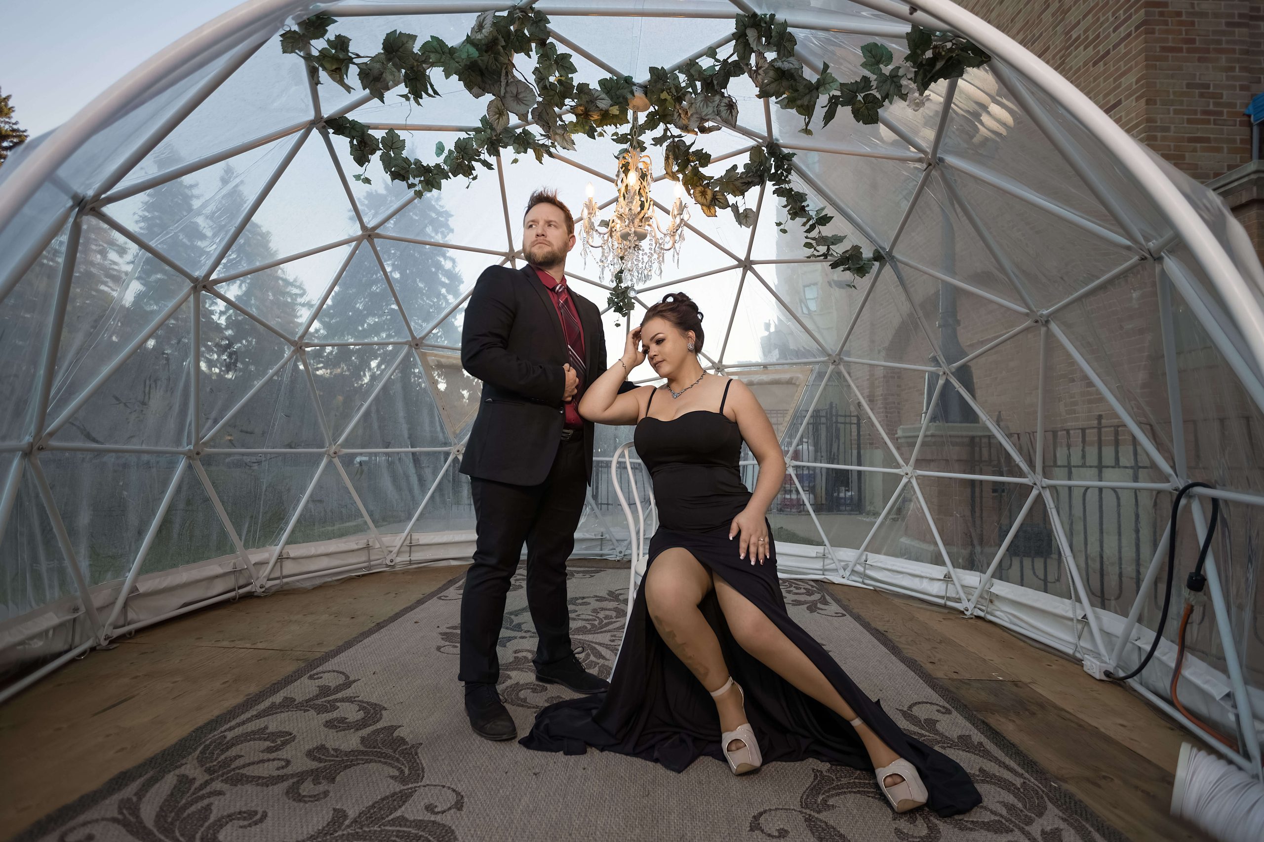 Couple true to their style