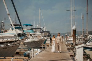 Wedding Portraits at the marina